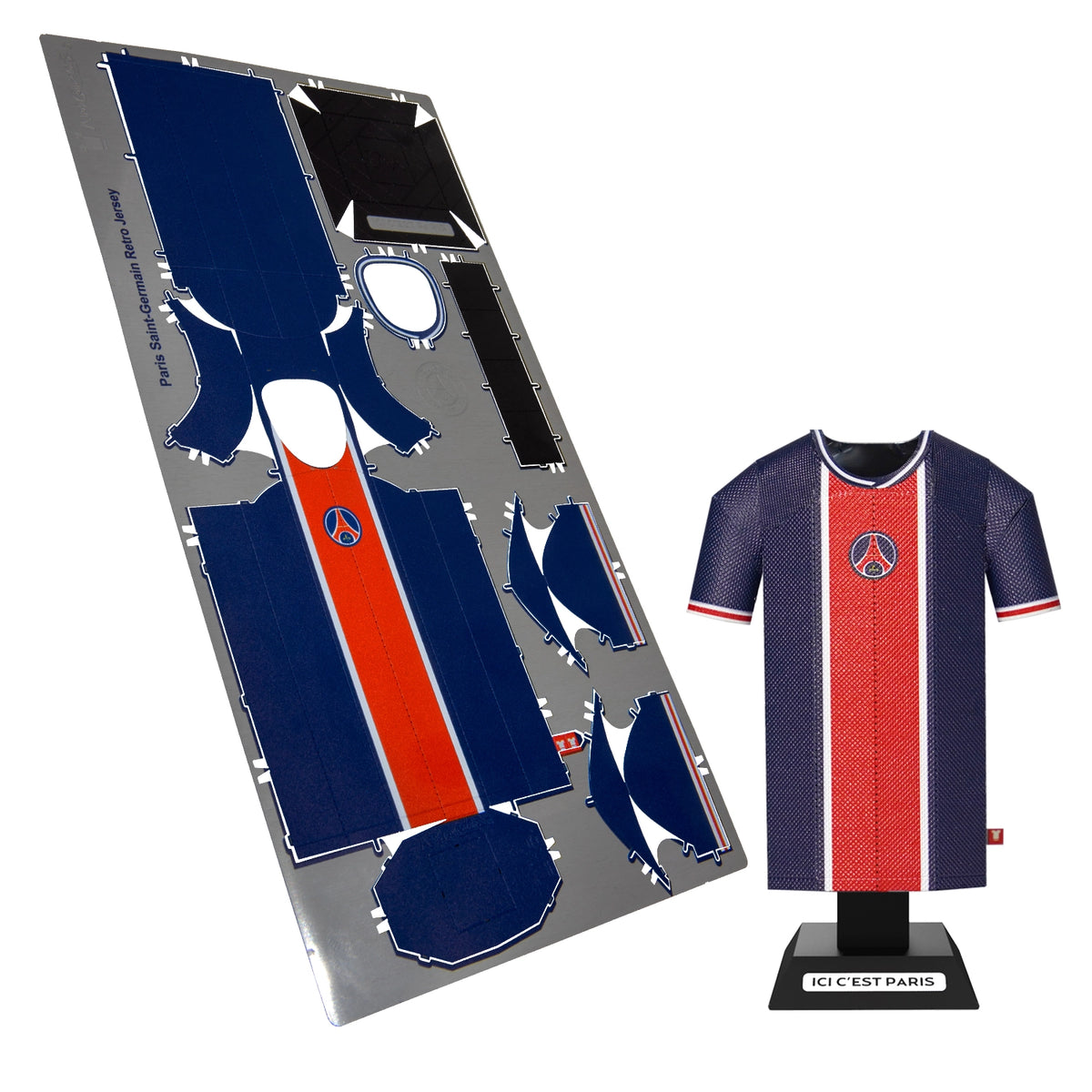 Paris Saint-Germain FC Retro Jersey – Buildable Kit