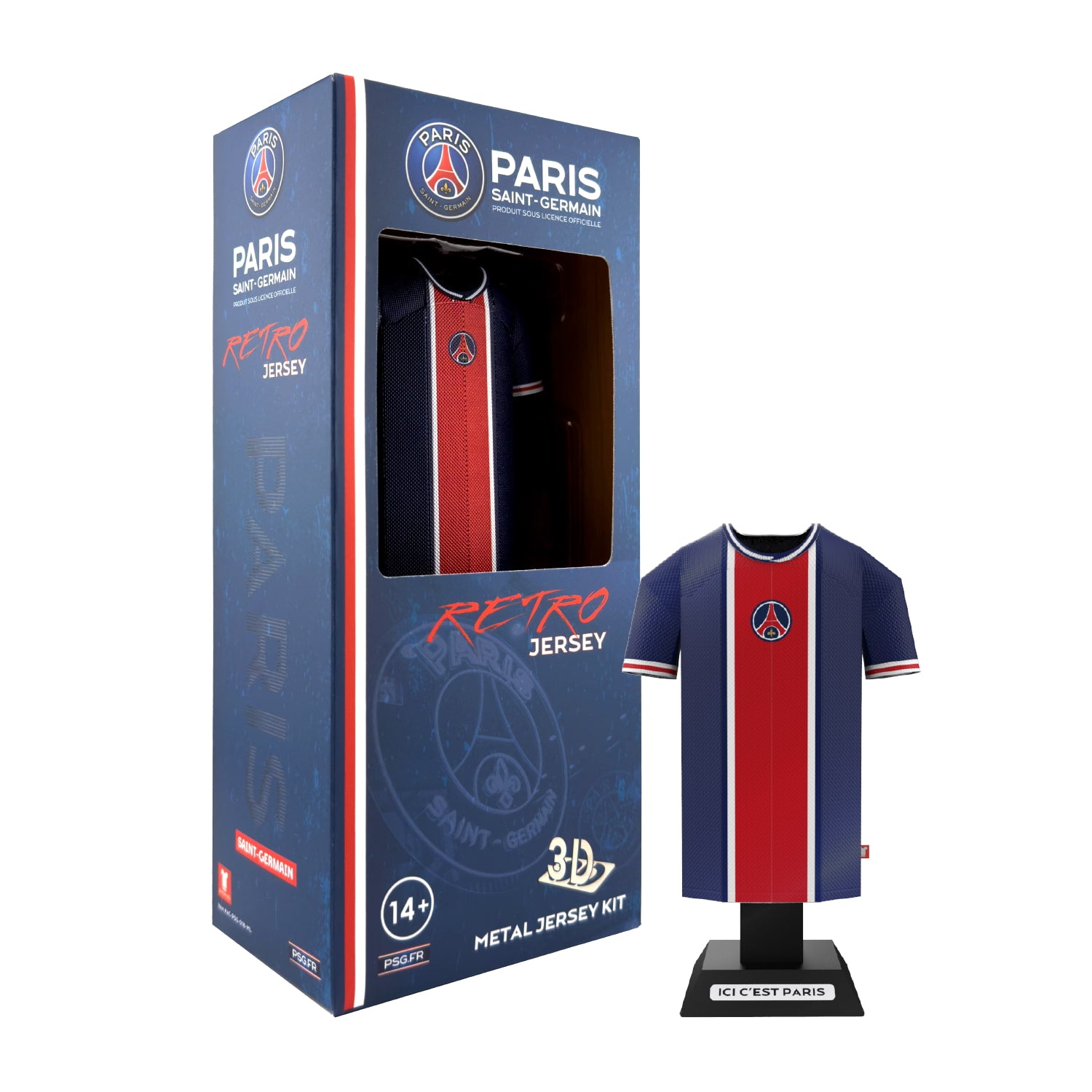 PSG Retro Jersey in locker packaging