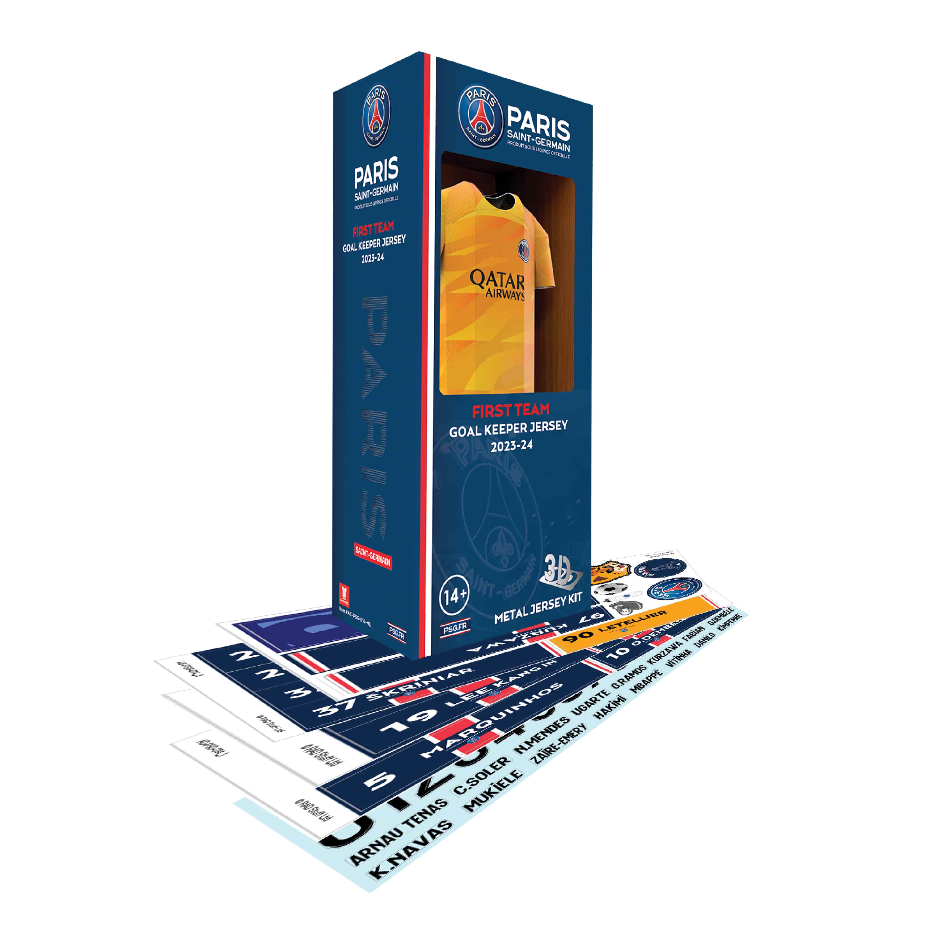 PSG Goalkeeper shirt with packaging