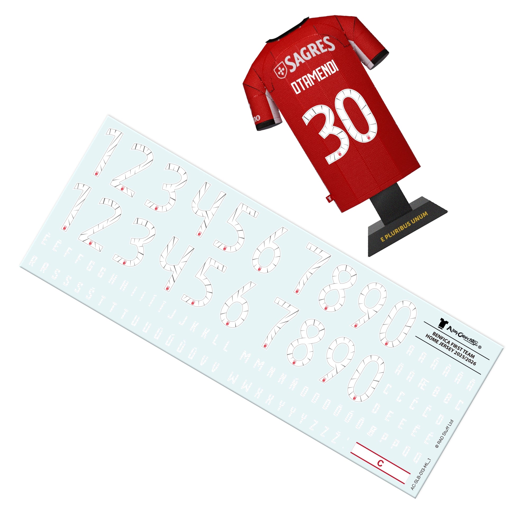 S.L. Benfica 25/26 Alloy Shirt – Home Kit