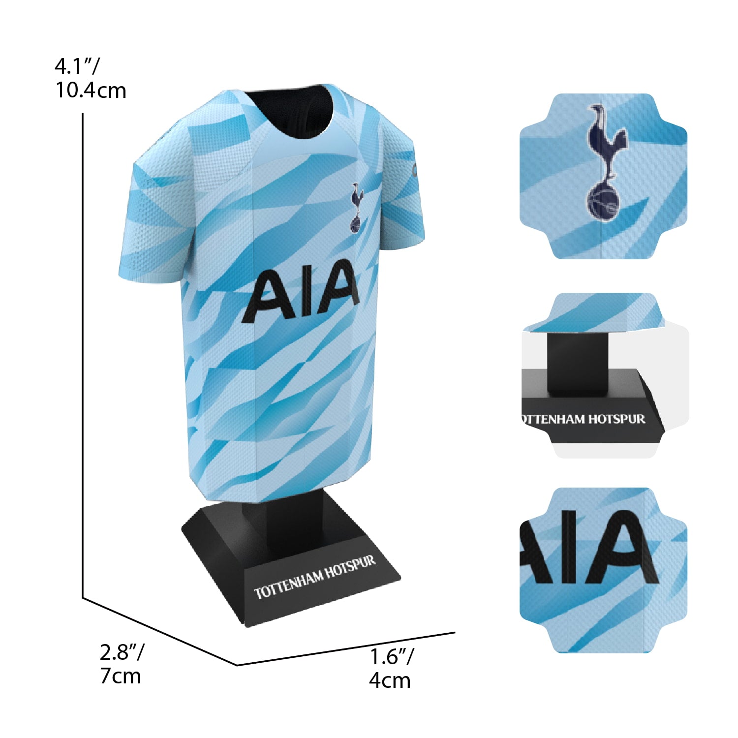 Tottenham goalkeeper kit dimensions