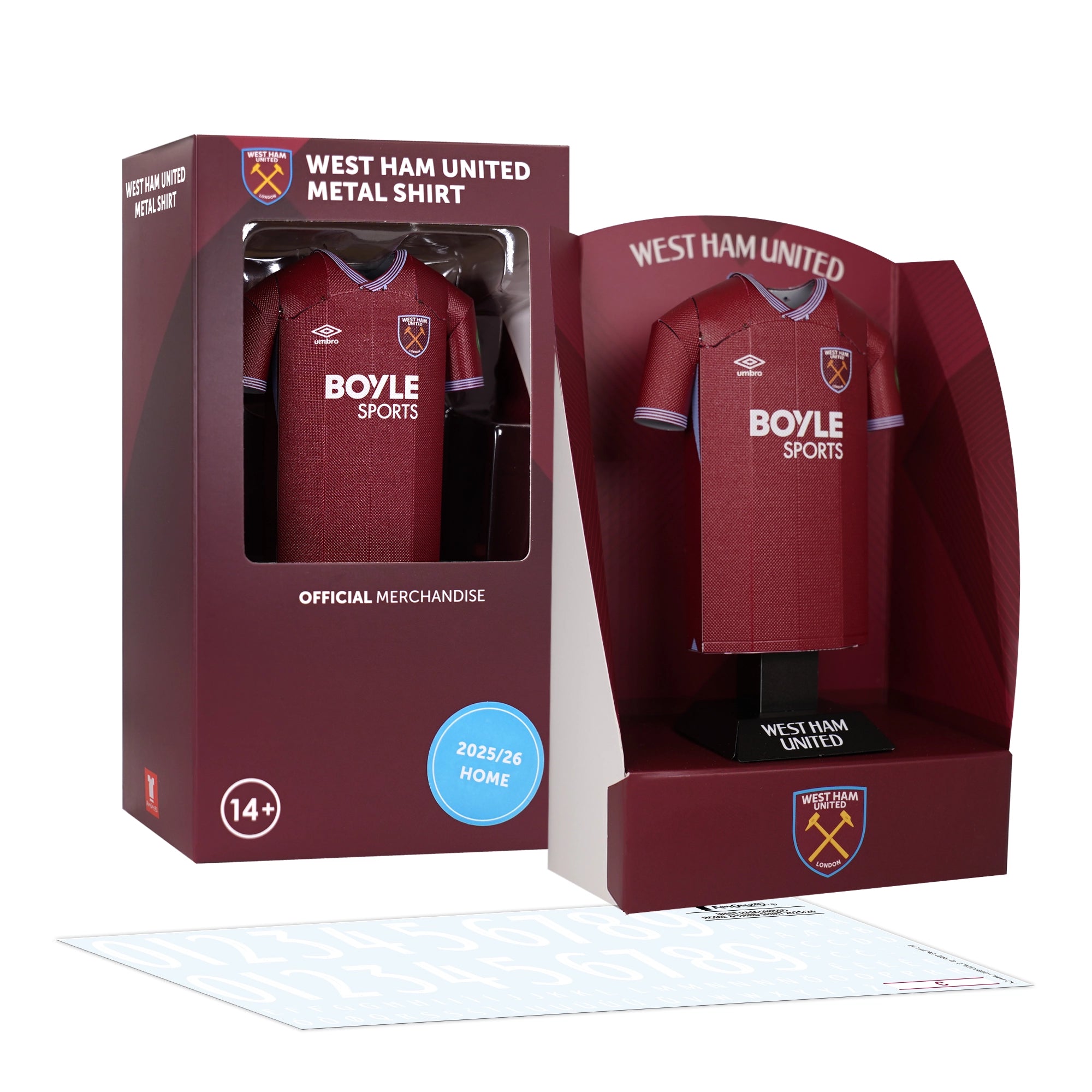 West Ham United 25/26 Alloy Shirt – Home Kit